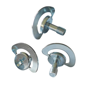 อะแดปเตอร์สกรูขาตั้งกล้องแบบ D-Ring ขนาด 1/4" ถึง 3/8" ทำจากเหล็กกล้าคาร์บอน สำหรับกล้อง DSLR ใช้กับเพลทปลดเร็ว - Product Image 2
