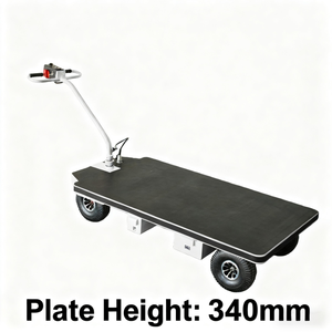 एन. के. 113 बिजली के हाथ खींच ट्राली के साथ लचीला संभाल पावर इलेक्ट्रिक प्लेटफार्म गाड़ी गोदाम हाथ ट्रक - Product Image 3