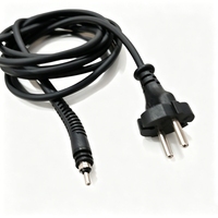 Cordon d'alimentation EU CEE 7/17 16A 250V certifié VDE en cuivre pur 360 °   Câble pivotant pour sèche-cheveux et fer à lisser