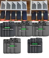 Nouveaux Arrivages Étui-Batterie Rechargeable à Autonomie Prolongée pour iPhone 12 13 14 15 16 Pro Max Mini, Coque de Charge en TPU