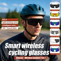 Lunettes Intelligentes de Cyclisme Sportif d'Extérieur 2026 – Meilleures Ventes – Protection UV, Lecture Musicale, Fonction d'Appel, Contrôle par Boutons