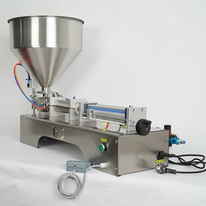 Máquina de envasado automática de sobremesa para cremas, aceites, productos cosméticos, curry, chocolate, mantequilla de cacahuete y productos viscosos <span class=keywords><strong>como</strong></span> <span class=keywords><strong>tomate</strong></span>. - Product Image 1