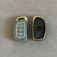 Accessoires automobiles de conception tendance 2022, intérieur, trois boutons, étui de protection pour clé de voiture en TPU