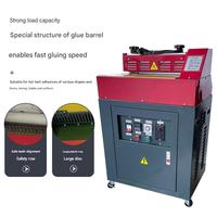 Machine à rouleaux de revêtement semi-automatique électrique à chaud pour sacs en carton, poignées de boîtes, boîtes ondulées et films