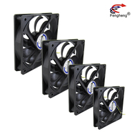 5 pouces 12cm 12025 120x120x25mm 12v 24v 9 Lames Haute température résistance DC D'échappement Ventilateur De Refroidissement 120mm