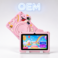 Tablette PC pour enfants YPORANGECHENG 7 pouces Android 12 MTK QuadCore, 2 Go de RAM, 32 Go de stockage, écran capacitif, 3000 mAh, logo personnalisé OEM