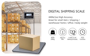 Báscula Electrónica de Piso para el Hogar, Peso Corporal, Mascotas Pequeñas, Pantalla Digital, Precisión de 1G, 440lbs 200kg, Alta Resistencia, ODM OEM PS4D PS4D High Pr - Product Image 6