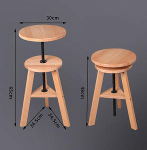 Bview Art sgabello da <span class=keywords><strong>Studio</strong></span> da disegno per artisti in legno regolabile in altezza per la pittura domestica dell'ufficio dell'<span class=keywords><strong>artista</strong></span> - Product Image 5