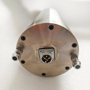 Motor de Husillo con Enfriamiento por Agua ER20 2.2kw 380v 24000rpm 80mm para Grabado y Corte de Madera - Product Image 4