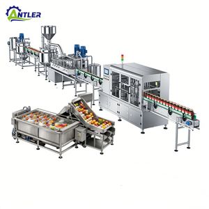 Ligne de production complète de petite capacité pour la confiture de figue de Barbarie avec machine de remplissage et d'emballage en bocaux en verre - Product Image 1