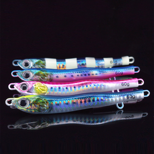 JIGGINGSOUL-RTS-347-fishing leurre métal 40g 60g 80g rivage lancer vitesse naufrage type S petit gabarit Jack métal Adict Type 03 - Product Image 3