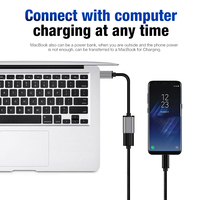 Adaptador USB tipo C macho a USB hembra, conector de cable OTG tipo C para MacBook 2019/2018/2017, Samsung Galaxy S20/S20 +