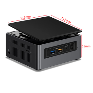 Intel Micro Office Mini PC con Intel Core I7 4GB GDDR4 Memoria de <span class=keywords><strong>video</strong></span> Quad Core <span class=keywords><strong>DDR4</strong></span> RAM SSD Windows 10 1 año de garantía Nuevo - Product Image 1