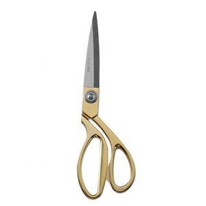 Ciseaux de <span class=keywords><strong>tailleur</strong></span> en acier inoxydable, coupe de vêtements, couture, ruban doré pour <span class=keywords><strong>mariage</strong></span>, cérémonie, tissu, grands ciseaux - Product Image 6