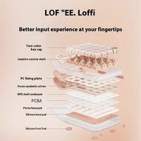 Lofree DOT Foundation clavier numérique mécanique sans fil pour filles élégantes ordinateur haut de gamme calculatrice externe USB