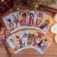 Service professionnel d'impression personnalisée de tarots |   Fabricant de jeux de cartes Oracle avec guide et boîte de rangement - MOQ 500 jeux