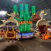 Manège gonflable Time Jump Mini monté sur remorque, équipement d'amusement familial pour aire de jeux pour enfants, manège de fête foraine personnalisable.
