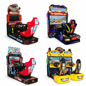 Jeux de course de voitures et de camions, simulateur de conduite, jeux d'arcade ; avec écran multi-écrans et plateforme de contrôle - Product Image 3