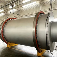 Secadora Industrial para Minería, Máquina de Secado Multicilíndrica, Secadora de Arena de Sílice, Secadora Rotatoria de Tambor para Arena de Cuarzo de Río