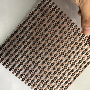 רשת גדר דקורטיבית ממתכת ארוגה מקורית מהמפעל - Product Image 6