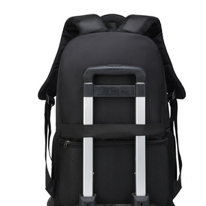 WeiYaLu Men's <b>Backpack</b> <b>Large</b> Capacity 20L Solid Color Business Travel Laptop <b>Backpack</b> With Logo Customization - Product Image 5