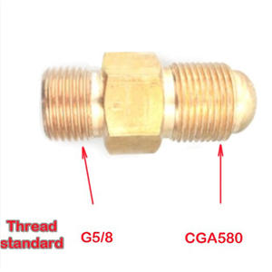 อะแดปเตอร์แปลงวาล์ว G5/8 พร้อมเกลียวภายใน/ภายนอกสำหรับฝาครอบและอุปกรณ์ต่อ - Product Image 4