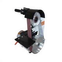 Ponceuse à bande verticale JOTUN à poste unique pour le grainage des surfaces en acier inoxydable et l'élimination des oxydes