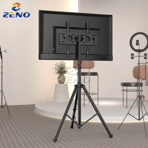 26 "đến 55" loa đứng khung loa với Vesa 100x100 đến 400x400mm Studio màn hình đứng có thể điều chỉnh Boom Arm mic đứng - Product Image 3