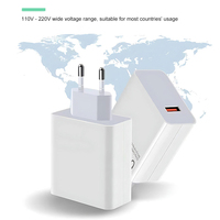 Chargeur mural USB-A rapide 120W QC 3.0 Prise EU Adaptateur d'alimentation à charge rapide pour les smartphones Android de la série Xiaomi