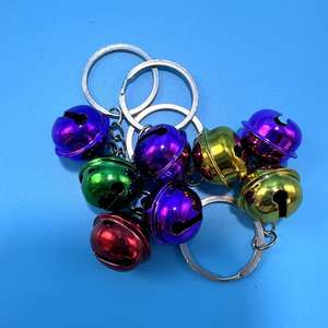 Campanas y Colgantes Metálicos Coloridos, Llaveros de Campana de Aleación de Zinc, Suministro para Tiendas de un Dólar - Product Image 5