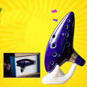 Ocarina de Cerámica de 12 Orificios en Tono C, Artesanía, Gran Venta - Product Image 2
