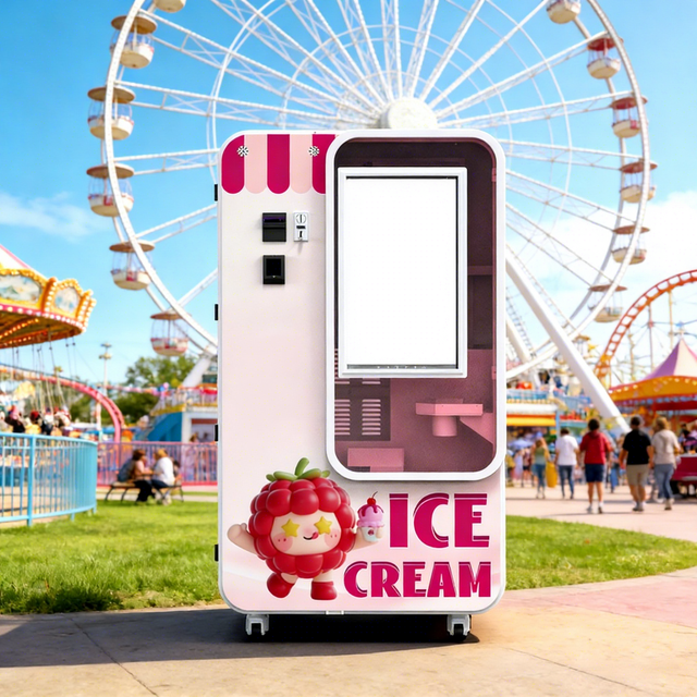 Ice Cream & Beverage Vending Machine Maquina Expendedora Vending Machine