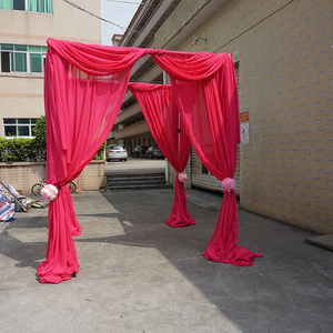 Tubo telescópico portátil para cortinas y telones, suministro para decoración de eventos - Product Image 6