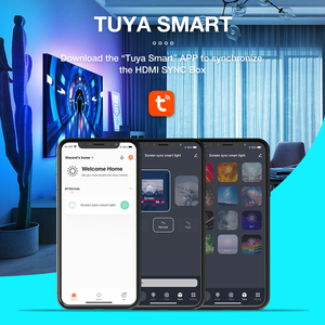 Gledopto Môi Trường Xung Quanh TV PC Nền Ánh Sáng Fancy Sync Box Cho Trò Chơi Giải Trí Alexa & <span class=keywords><strong>Google</strong></span> Assistant Kiểm Soát - Product Image 6