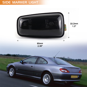 สัญญาณไฟข้าง LED แบบไดนามิกสำหรับ Citroen Berlingo 106 Saxo xantia <span class=keywords><strong>XM</strong></span> ZX Peugeot 36 406พันธมิตรผู้เชี่ยวชาญ806 - Product Image 3