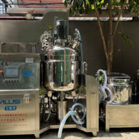 Équipement de production cosmétique, agitateur en acier inoxydable, machine à fabriquer du dentifrice, distributeur haute vitesse, réservoir sous vide, capacité 300L