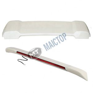 Maictop Car Accessories Black White Rear Wing Trunk <strong>Spoiler</strong> for Land Cruiser 200 Series Lc200 <strong>Fj200</strong> 2016 2017 2018 - Product Image 2