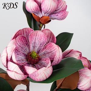 Flores Artificiales de Magnolia <span class=keywords><strong>Grandiflora</strong></span> de Seda de 71 cm, en Oferta, para Decoración de Bodas, Hogar y Oficina - Product Image 3