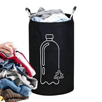 Corbeille à linge pliable pour le recyclage des vêtements et le dépôt des bouteilles, idéale pour le salon, la chambre et la salle de bain