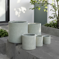 Pots de fleurs multicolores les plus vendus, pots de jardinage d'extérieur, pots en argile fibreuse écologiques avec trou de drainage