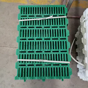 Plancher de cochon en plastique, slat de 600x400mm, vente directe depuis l'usine en chine