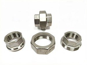 메이밍 CU 스테인리스 스틸 유니온/파이프 피팅/퀵 설치 조인트 G3/4 Oct-AF 31/45mm (파이프라인 및 장비 연결용) - Product Image 4