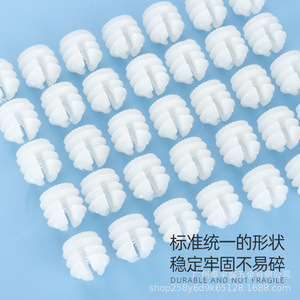Tuerca de expansión de plástico de nailon Taiyusheng, conector integrado 3 en 1 para puerta de armario, duradero, no frágil - Product Image 1