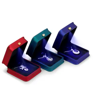 Xinxing кольцо легкие ювелирные изделия подарочные коробки Упаковка Ювелирные изделия дисплей роскошная упаковка кольцо Schmuck Schachtel светодиодная подсветка