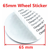 100 autocollants de 56 mm, 60 mm, 65 mm, 70 mm pour enjoliveurs de roues de voiture, logos de jantes, décorations automobiles