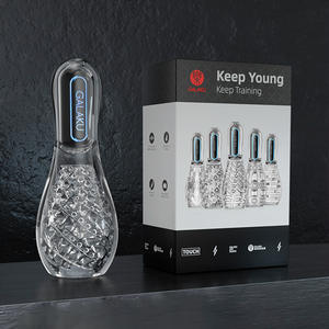 GALAKU Elektrisches Trainings gerät Penis <span class=keywords><strong>Shock</strong></span> Head Massager Vibrierendes männliches Mastur bator Sexspielzeug - Product Image 3