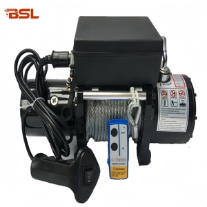 12V/24V 9000-12000lbs Elektrische autolier van staal met automatische toepassing en draadloze afstandsbediening, staalkabel - Product Image 5