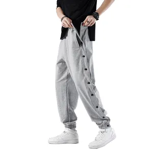 Pantalones de Motocross para hombre, Pantalón Cargo de pierna recta con botones, para correr, de verano, gran oferta