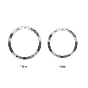 Anillo de bucle de bisel para <span class=keywords><strong>Samsung</strong></span> Watch 6 Marco adhesivo antiarañazos de acero inoxidable para Galaxy Watch6 43mm 47mm Cubierta de bisel de reloj - Product Image 2