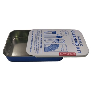 Tin Box With Sliding Lid Empty Tin Can Wholesale Custom Tin Boxes